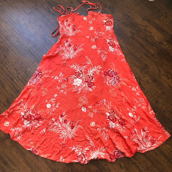 Minkpink Hot Springs Floral Printed Wrap Maxi Dres - Picture 6 of 6